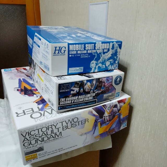 MG V2アサルトバスターガンダムHGUCセカンドV HGUCセカンドVクリア - 7