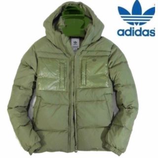 オリジナルス(Originals（adidas）)の【adidas/アディダス】フード取り外し可 スタンドカラーダウンジャケット・L(ダウンジャケット)