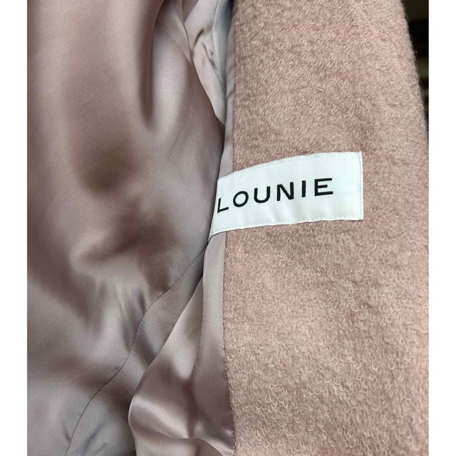 LOUNIE ピンクチェスターコート36 美品 6