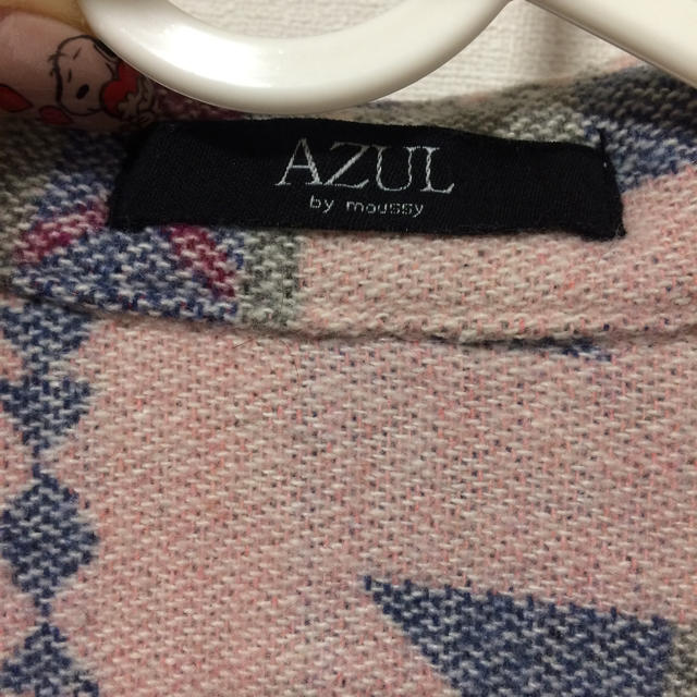 AZUL by moussy(アズールバイマウジー)のAZUL冬用 チェックシャツ✨ 新品未使用 レディースのトップス(シャツ/ブラウス(長袖/七分))の商品写真