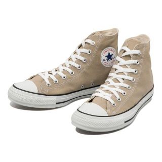 コンバース(CONVERSE)の【新品未使用品】　コンバース　ハイカット　ベージュ　24.5cm(スニーカー)