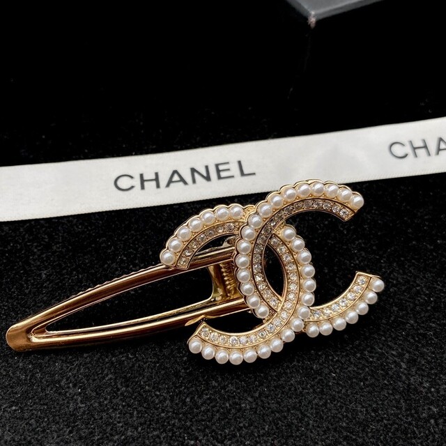 送料無料 非冷凍品同梱不可 シャネル CHANEL バレッタ - ヘアピン