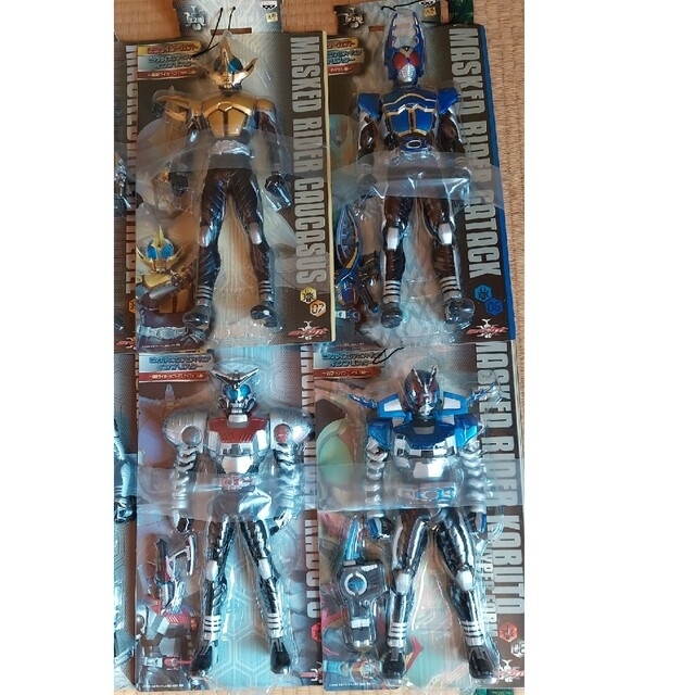 BANPRESTO - 仮面ライダー カブト ビックサイズフィギュア 10種セット