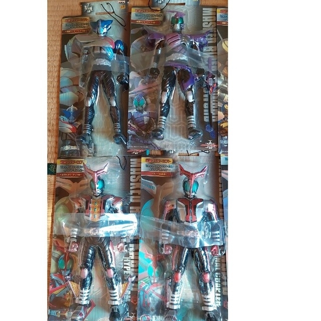BANPRESTO - 仮面ライダー カブト ビックサイズフィギュア 10種セット