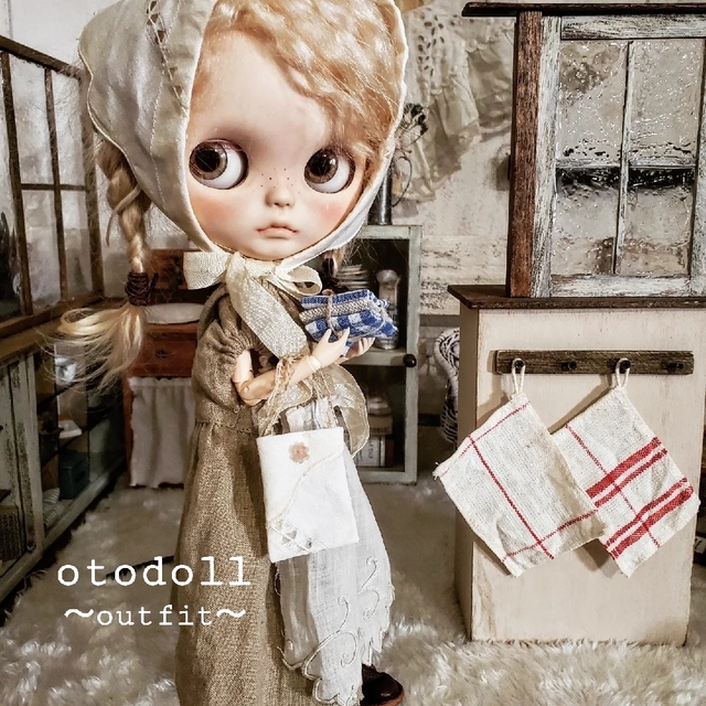 otodoll ブライス アウトフィット リネンクロスセット ????雛