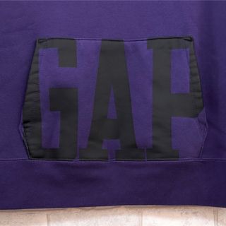 ♢GAP フロント ビッグロゴ スウェット プルオーバー 希少サイズ XS