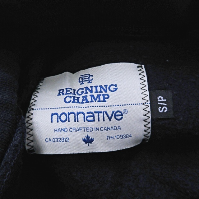 nonnative(ノンネイティブ)のノンネイティブ ×REIGNING CHAMP スウェットパンツ 裏起毛 紺 S メンズのパンツ(スラックス)の商品写真