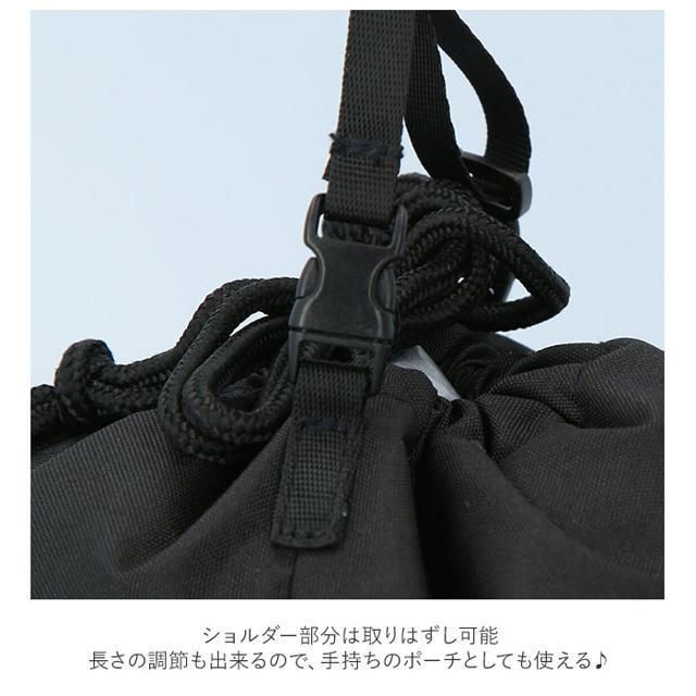 キウ KiU 300D ドローストリングバッグ DRAWSTRING BAG レディースのバッグ(ショルダーバッグ)の商品写真