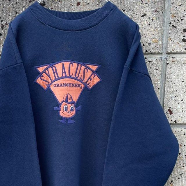 FRUIT OF THE LOOM(フルーツオブザルーム)のUSA製 90s　"SYRACUSE ORANGEMEN" 定番古着 スウェット メンズのトップス(スウェット)の商品写真