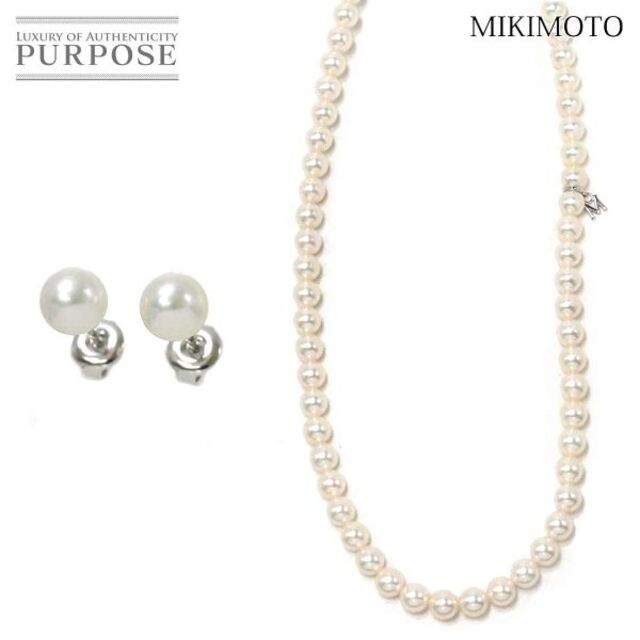 MIKIMOTOパールネックレス　WG 美品