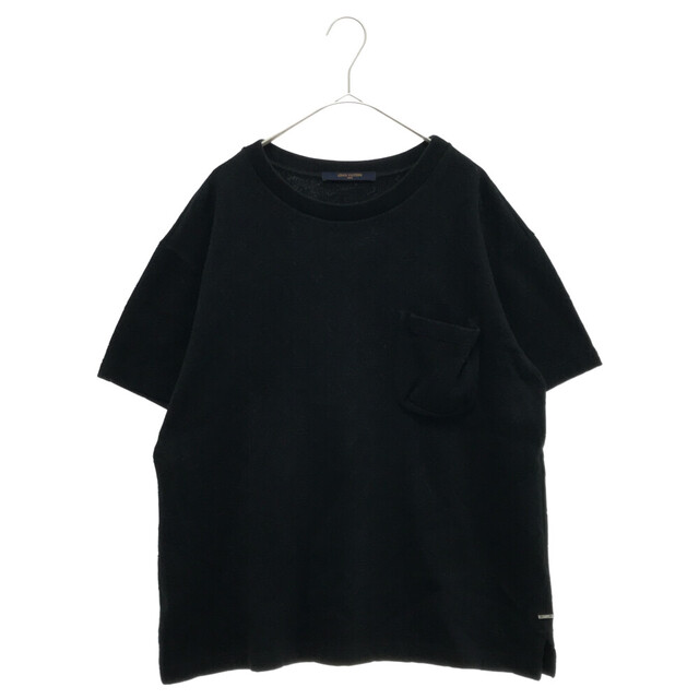 LOUIS VUITTON - LOUIS VUITTON ルイヴィトン 21AW 3D MONOGRAM TEE RM212Q TCL HIY49W 3Dポケットモノグラム半袖Tシャツ エンボスロゴカットソー ブラック