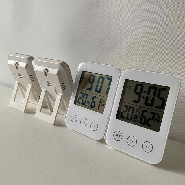 85％以上節約 生活応援 IKEA 時計 湿度計 温度計 スロッティス×2 未開封 電池別売