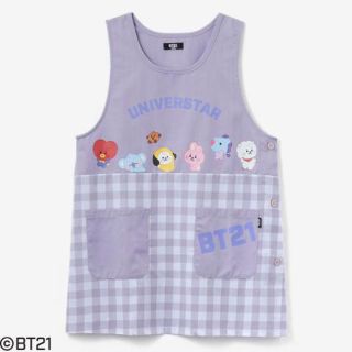 ビーティーイシビル(BT21)の新品⭐︎BT21 エプロン(キャラクターグッズ)