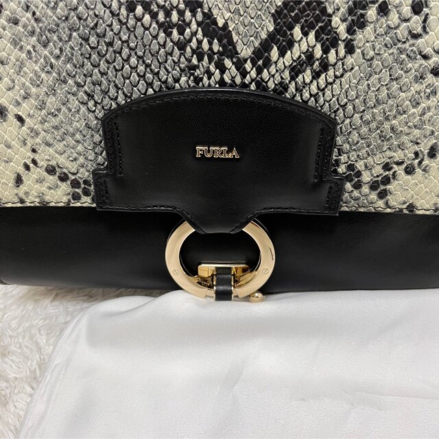 FURLA フルラ パイソン 3way ショルダー バックSCOOP S - ショルダーバッグ