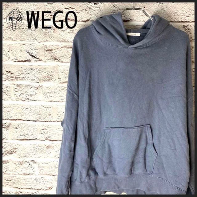 WEGO(ウィゴー)のWEGO パーカー　メンズ　レディース ゆるだぼ　L size メンズのトップス(パーカー)の商品写真