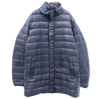 ユニクロ(UNIQLO)のユニクロ ウルトラライト ダウンジャケット XL ネイビー UNIQLO メンズ 【中古】  【230208】(ダッフルコート)