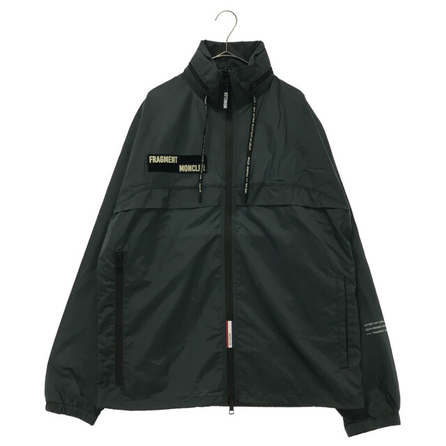 MONCLER モンクレール 19SS × FRAGMENT DESIGN MOR NYLON JACKET フラグメント デザイン ジップアップ ナイロン ジャケット グレー E109U4000250 539KJ