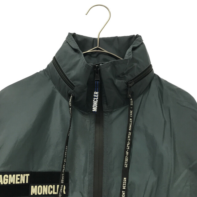 MONCLER(モンクレール)のMONCLER モンクレール 19SS × FRAGMENT DESIGN MOR NYLON JACKET フラグメント デザイン ジップアップ ナイロン ジャケット グレー E109U4000250 539KJ メンズのジャケット/アウター(フライトジャケット)の商品写真