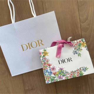 ディオール(Dior)のDior ディオール　花柄ショップバッグ　ラッピング(ショップ袋)