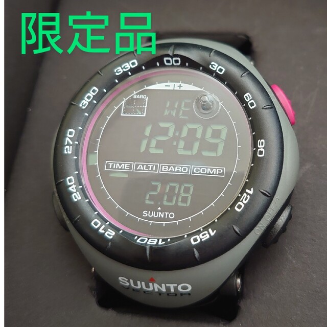 SUUNTO(スント)のぽぽ様☆限定カラー！オマケ付！スント ベクター チャコールグレー　SUUNTO メンズの時計(腕時計(デジタル))の商品写真