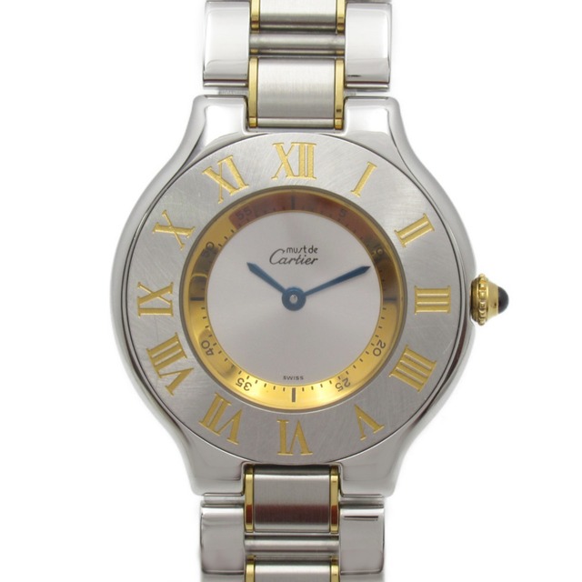【送料無料/新品】 Cartier - カルティエ マスト21 腕時計 腕時計 腕時計(アナログ)