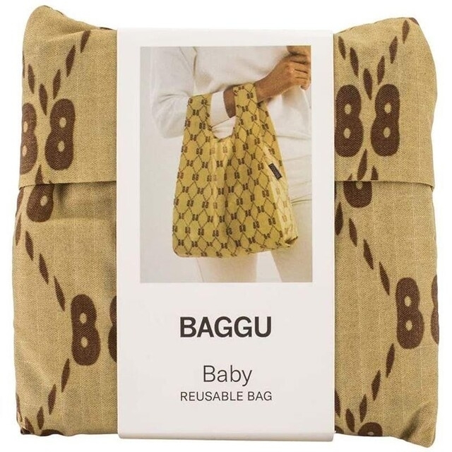 BAGGU(バグゥ)のBAGGU　エコバッグ　ベビー　Baby　BB print　新品未使用 レディースのバッグ(エコバッグ)の商品写真