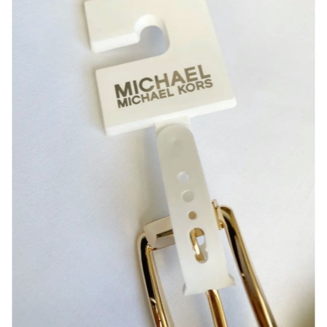 Michael Kors(マイケルコース)のマイケルコース MichaelKors細ベルトレディースMサイズ　新品未使用 レディースのファッション小物(ベルト)の商品写真