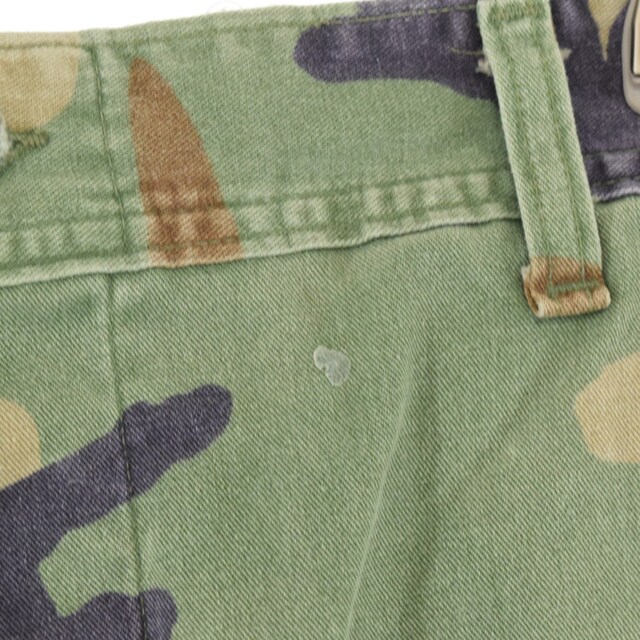 GALLERY DEPT. ギャラリーデプト G Patch Camo Cargo Shorts CCMG-5262 Gパッチ ダメージ加工 カモフラ カーゴパンツ ハーフパンツ ショーツ グリーンカモ 5