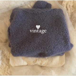 vintage turtle neck knit(ニット/セーター)