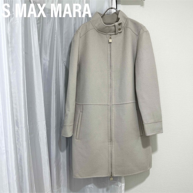 S MAX MARA エスマックスマーラ　ロングコート　コート　ウール