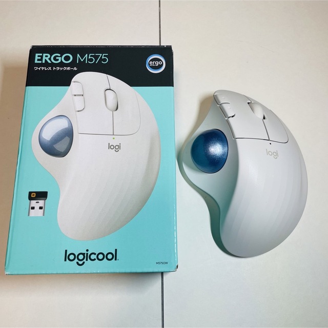 Logicool ERGO M575 ワイヤレストラックボール M575OW …の通販 by ...