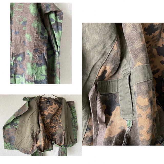 MILITARY(ミリタリー)の90s mil-tec ナチス 軍 オークリーフカモ リプロダクションジャケット メンズのジャケット/アウター(ミリタリージャケット)の商品写真