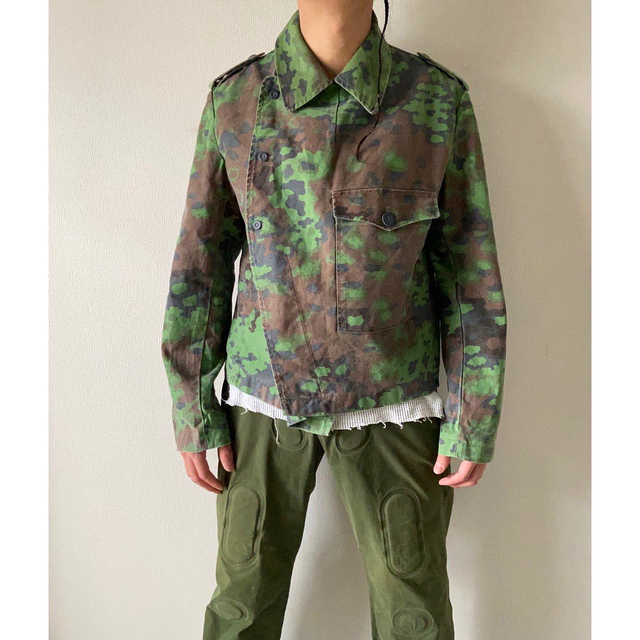 MILITARY(ミリタリー)の90s mil-tec ナチス 軍 オークリーフカモ リプロダクションジャケット メンズのジャケット/アウター(ミリタリージャケット)の商品写真