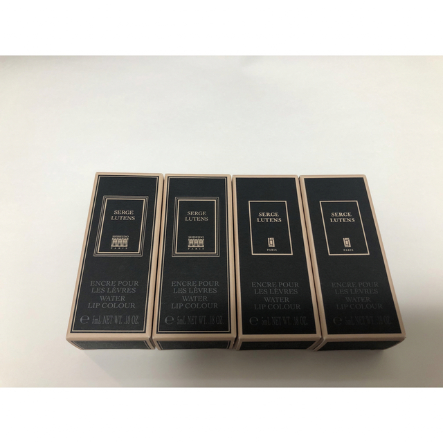 SERGE LUTENS（SHISEIDO）(セルジュルタンス)のセルジュルタンス　ウォーターリップ４本 コスメ/美容のベースメイク/化粧品(口紅)の商品写真