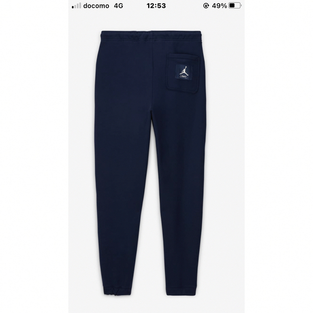 NIKE(ナイキ)のJordan x UNION Fleece Pants "Navy" ユニオン  メンズのパンツ(その他)の商品写真