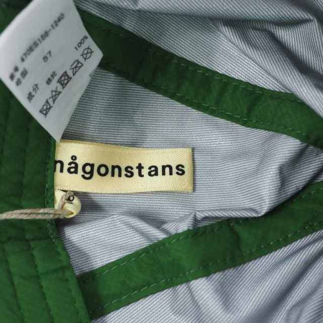 nagonstans(ナゴンスタンス)のナゴンスタンス nagonstans 21SS ナイロンキャップ 帽子 38 緑 レディースの帽子(キャップ)の商品写真