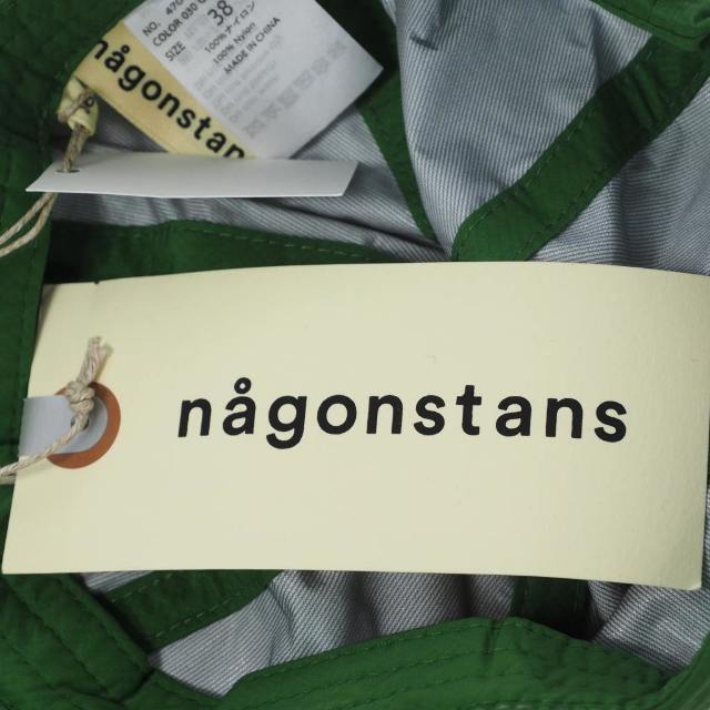 nagonstans(ナゴンスタンス)のナゴンスタンス nagonstans 21SS ナイロンキャップ 帽子 38 緑 レディースの帽子(キャップ)の商品写真