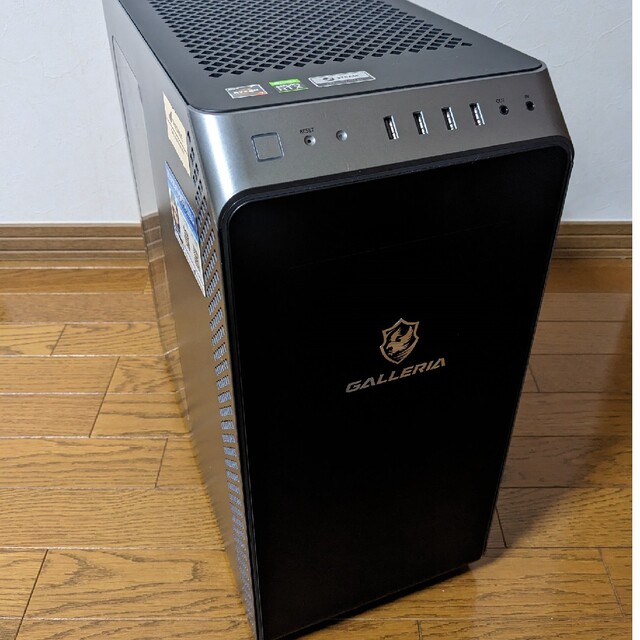 話題の行列 GALLERIA XA7R−R37 RTX3070 ゲーミングパソコン