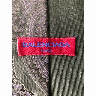 バレンシアガ(Balenciaga)の【BALENCIAGA】美品ネクタイ　総柄(ネクタイ)