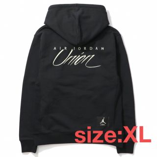 ジョーダン(Jordan Brand（NIKE）)のJordan x UNION Fleece Parka "Black"(パーカー)