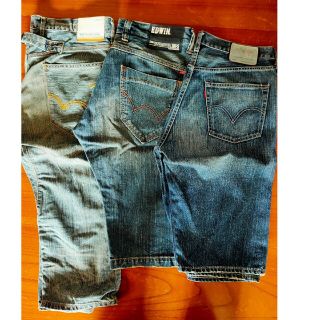 リーバイス(Levi's)のLevi's　EDWIN　ジーンズ　　短パン　値下げ(ショートパンツ)