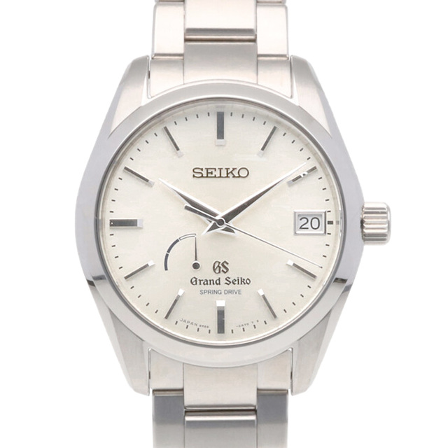 SEIKO - セイコー SEIKO スプリングドライブ 腕時計 GRAND SEIKO グランドセイコー オーバーホール済 ステンレススチール  中古