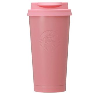 スターバックスコーヒー(Starbucks Coffee)のスタバ ステンレス TOGOロゴタンブラー マットピンク 473ml(食器)