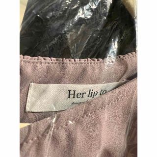 Her lip to - Her lip to La Rochelle Pleated Dress 最安値の通販 by