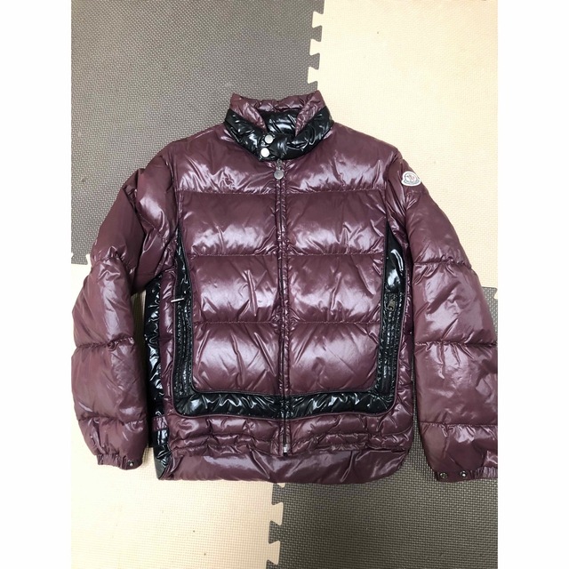 モンクレール MONCLER ダウン カメルーン ボルドー×ブラック サイズ0