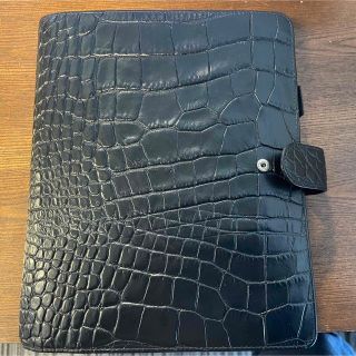 ファイロファックス(Filofax)の【半年間、自宅にて大切に使用】Filofax Classic Croc A5(手帳)