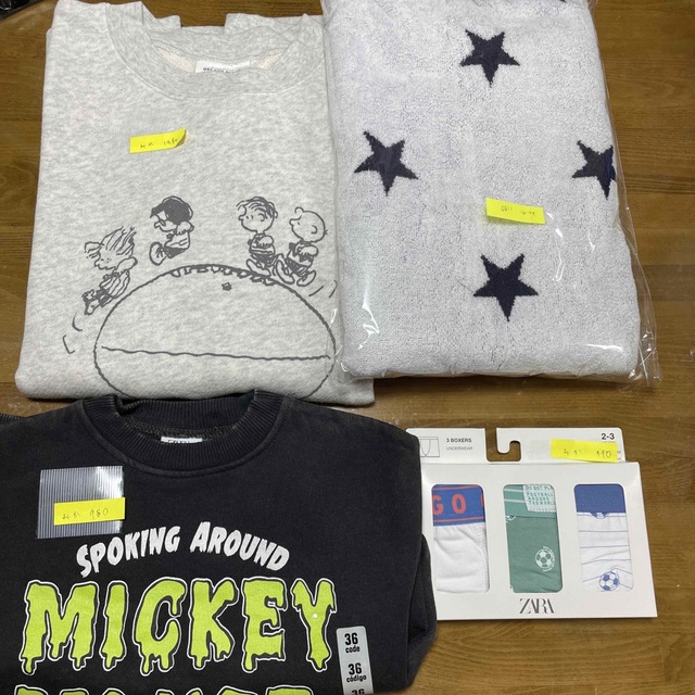 ZARA KIDS(ザラキッズ)のみか様 キッズ/ベビー/マタニティのキッズ服男の子用(90cm~)(Tシャツ/カットソー)の商品写真