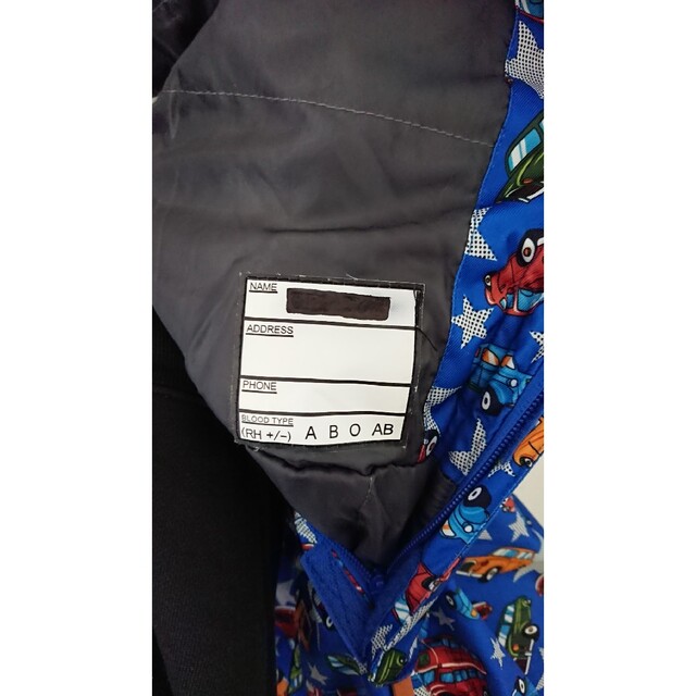 スノーウェア 乗り物 キッズ/ベビー/マタニティのキッズ服男の子用(90cm~)(ジャケット/上着)の商品写真