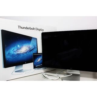 アップル(Apple)のThunderbolt Display〈MC914J/A〉A1407 ④(ディスプレイ)