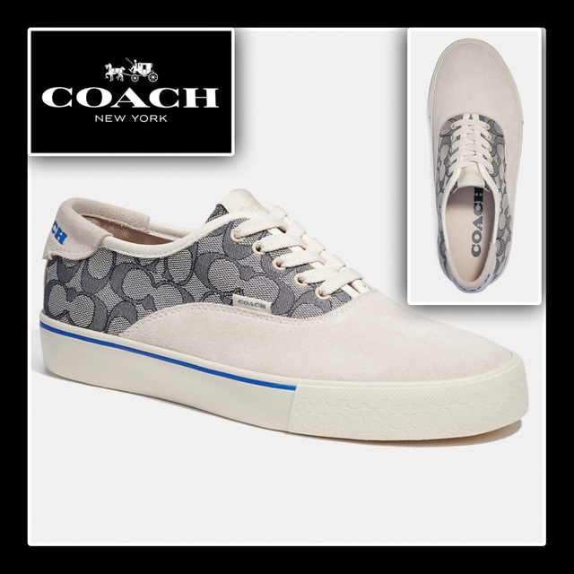 COACH(コーチ)の新品 未使用品 今期 完売 coach コーチ スニーカー 靴 27cm メンズの靴/シューズ(スニーカー)の商品写真